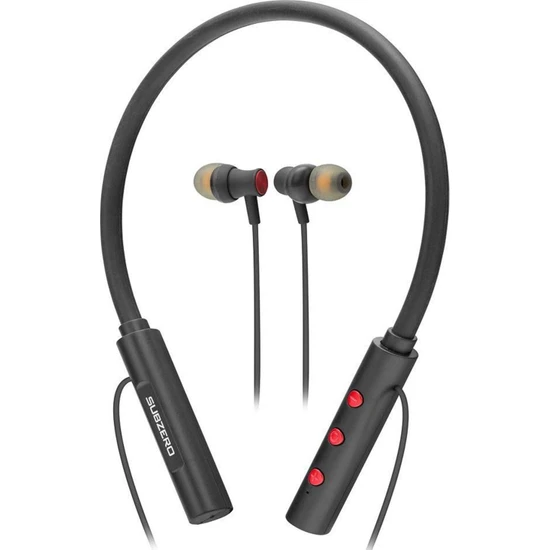 Subzero EP98 Kablosuz Sporcu Kulaklık 30 Saat Bluetooth 5.0 Boyun Askılı Mıknatıslı Kulaklık