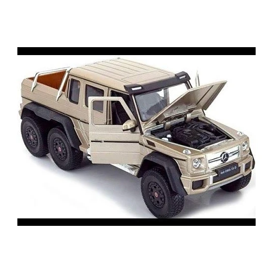 Welly 1:24 Mercedes Benz G 63 Amg 6x6 Gri Model Araba