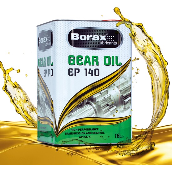 Borax Gear Oil Ep 140W Dişli Yağı 140W 14 kg 16 Lt Fiyatı