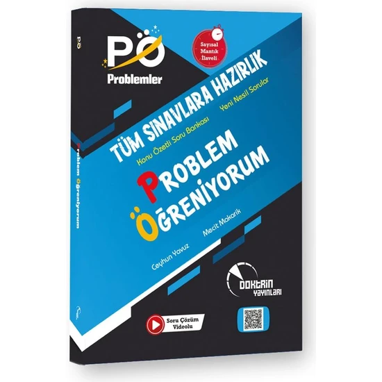 Doktrin Yayınları Tüm Sınavlara Hazırlık Problem Öğreniyorum Konu Özetli Soru Bankası