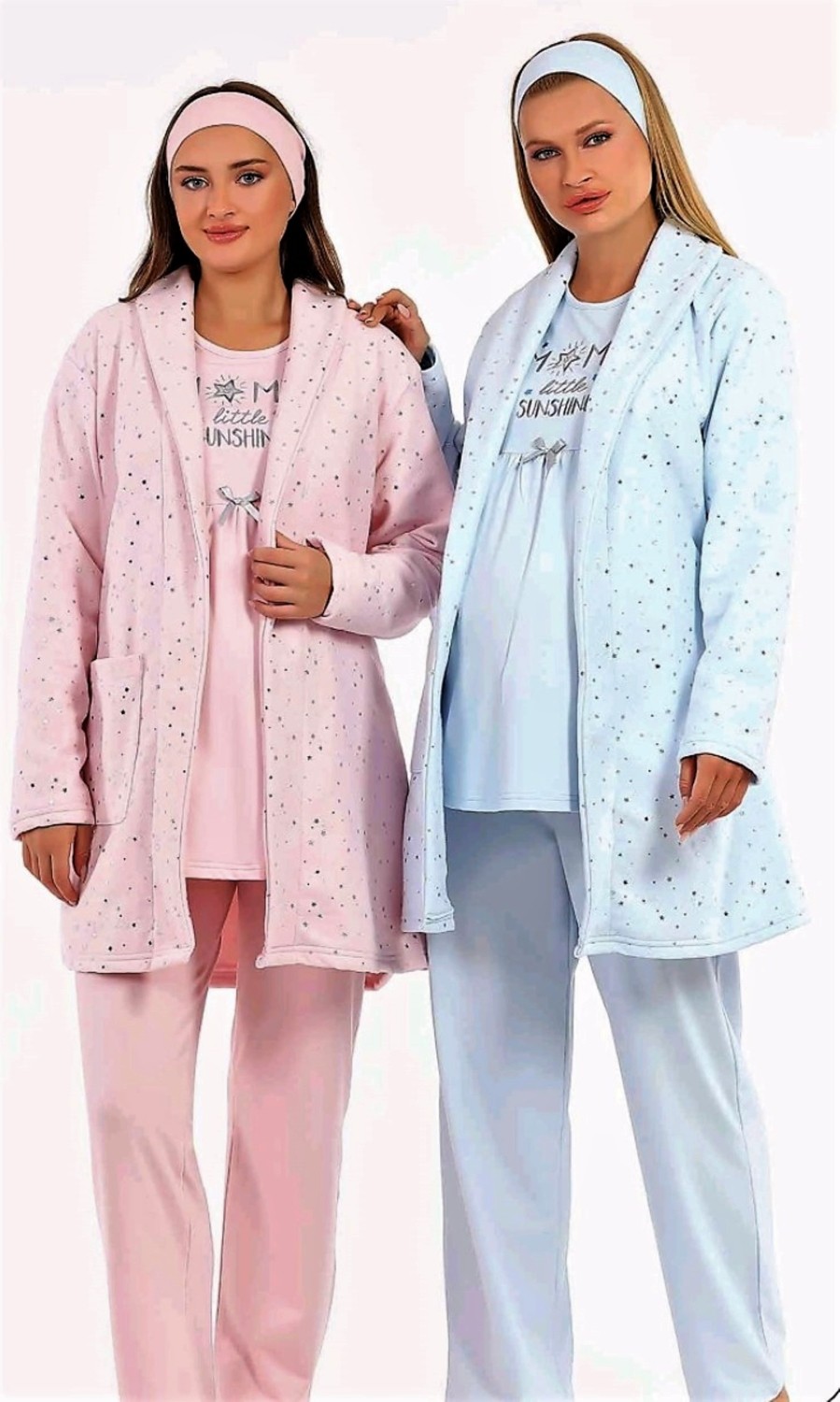 Baha Sabahlıklı Loğusa Pijama Takımı Yeni Sezon