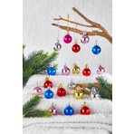 Leva House Waldern Yılbaşı Çam Ağacı Topu 3 cm 20 Adet Karma