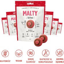 Malty Çilekli Malt Topları 80 gr - 6 adet