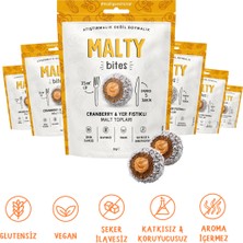 Malty Cranberry & Yer Fıstıklı Malt Topları 80 gr - 6 adet