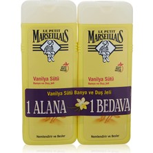 Le Petit Marseillais Duş Jeli Vanilya Sütü (2 x 400 Ml)
