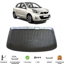 Born Garage 2013 Nıssan Mıcra Bagaj Havuzu Özel Üretim ve Tam Uyumlu 3D Kaucuk