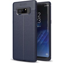 Kip GSM Galaxy Note 8 Uyumlu Darbeye Dayanıklı Deri Dikişli Armor Serisi Kamera Korumalı Kılıf