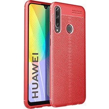 Kip GSM Huawei P40 Lite E Uyumlu Darbeye Dayanıklı Deri Dikişli Armor Serisi Kamera Korumalı Kılıf