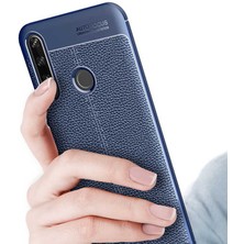 Kip GSM Huawei P40 Lite E Uyumlu Darbeye Dayanıklı Deri Dikişli Armor Serisi Kamera Korumalı Kılıf