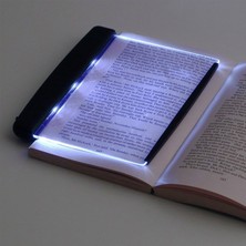 Lucky Power LED Tablet Kitap Işık Okuma Gece Lambası Göz Koruma Öğrenci Gece Okuma Lambası Düz Plaka Araba Seyahat Paneli LED Masa Lambası (Yurt Dışından)