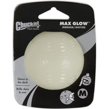 Chuckit Chuckit! Max Glow Gece Parlayan Köpek Oyun Topu (Orta Boy)
