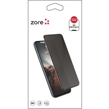 ZORE Xiaomi Poco X3 Yandan Gözükmeyen Hayalet 5d Privacy Cam Ekran Koruyucu