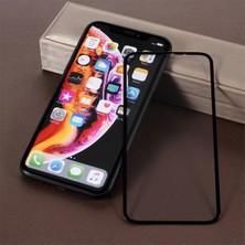 ZORE Apple iPhone 11 10D Ekran Koruyucu Cam Siyah