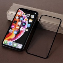 ZORE Apple iPhone 11 10D Ekran Koruyucu Cam Siyah