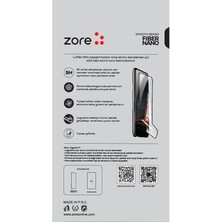 ZORE Apple iPhone 11 Fiber Nano Ekran Koruyucu - Siyah