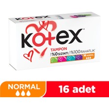Kotex Tampon Normal 16'lı
