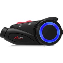 Bintech Maxto M3S 2k Hd 1440P Kameralı Intercom Motosiklet Kask Intercom