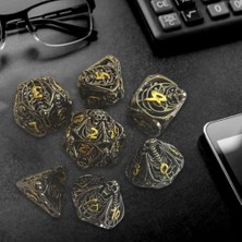 Oyun Için 7x Polyhedral Party Board Oyunu Dnd Oyunları