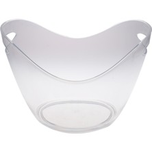 Açık Akrilik Buz Kovası Şampanya Buz Kovası Seti Taşınabilir 26X20CM 26.5X19.5X20CM(Yurt Dışından)