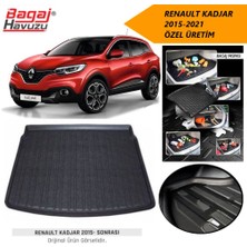 Born Garage 2019 Renault Kadjar Bagaj Havuzu Tam Uyumlu Kauçuk