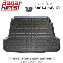 Born Garage 2013 Renault Fluence Bagaj Havuzu 3D Tam Uyumlu