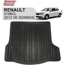 Born Garage 2018 Renault Symbol Bagaj Havuzu Tam Uyumlu Kauçuk