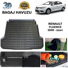 Born Garage 2017 Renault Fluence Bagaj Havuzu 3D Tam Uyumlu