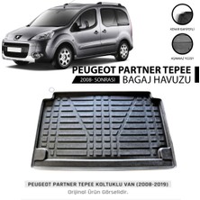 Born Garage 2018 Peugeot Partner Tepee Bagaj Havuzu 3D Kauçuk