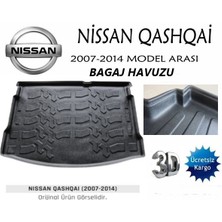 Born Garage 2012 Nissan Qashqai 3D Bagaj Havuzu Kokusuz Kauçuk