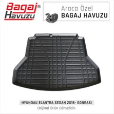 Born Garage Elantra Bagaj Havuzu 2016-2020 Özel Üretim 3D Kauçuk