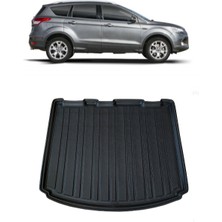 Born Garage 2017 Ford Kuga Koltuk 3D Bagaj Havuzu Kauçuk Siyah