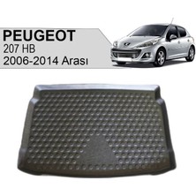 Born Garage 2011 Peugeot 207 Bagaj Havuzu Tam Uyumlu Kokusuz Kaucuk