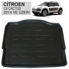 Born Garage 2018 Cıtroen C4 Cactus Bagaj Havuzu Özel Üretim Tam Uyumlu Kaucuk