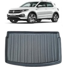 Born Garage 2020 Volkswagen T-Cross Bagaj Havuzu Üst Kademe Uyumlu Kokusuz Kaucuk