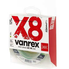 Lucky John Vanrex Pe Örgü X8 Fluo Yeşil 125M 0.20 mm