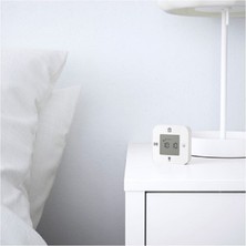 IKEA Klockıs Beyaz Saat/Termometre/alarm/Zamanlayıcı Fonksiyonel Saat