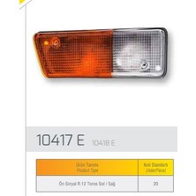 Farba Sınyal Lambası Sol R12 Toros