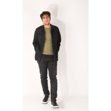 Kaizer Denim Erkek Oversize Ceket