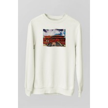 Tişört Fabrikası Yasak Şehir Baskılı Unisex Sweatshirt