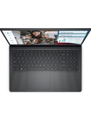Dell Vostro 3520 Intel Core i5-1235U 32 GB 2 TB SSD Ubuntu 15.6" FHD Taşınabilir Bilgisayar N1235VN3520EMEAU12 Zetta Çanta