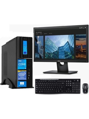 Zetta Flex Sff Intel Core i5 12400 8 GB 2 TB SSD Windows 11 Pro 21.5" FHD Masaüstü Bilgisayar ZET22258