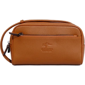 Kangaroo Kıngdom Hakiki Deri Taba Erkek Portföy & Clutch El Çantası 6466-T