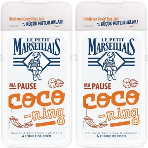 Le Petit Marseillais Bonheur Duş Jeli Hindistan Cevizi 250 ml 1+1