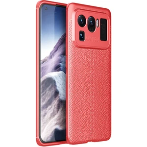 Kip GSM Xiaomi Mi 11 Ultra Uyumlu Darbeye Dayanıklı Deri Dikişli Armor Serisi Kamera Korumalı Kılıf