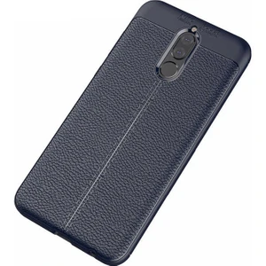 Kip GSM Huawei Mate 10 Lite Uyumlu Darbeye Dayanıklı Deri Dikişli Armor Serisi Kamera Korumalı Kılıf