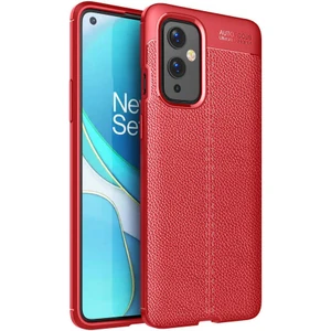Kip GSM One Plus 9 Uyumlu Darbeye Dayanıklı Deri Dikişli Armor Serisi Kamera Korumalı Kılıf
