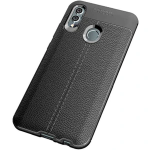 Kip GSM Huawei P Smart 2019 Uyumlu Darbeye Dayanıklı Deri Dikişli Armor Serisi Kamera Korumalı Kılıf