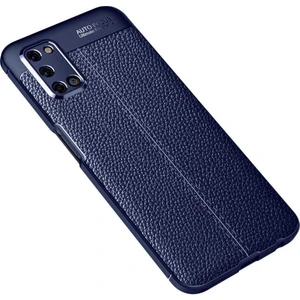 Kip GSM Oppo A92 Uyumlu Darbeye Dayanıklı Deri Dikişli Armor Serisi Kamera Korumalı Kılıf