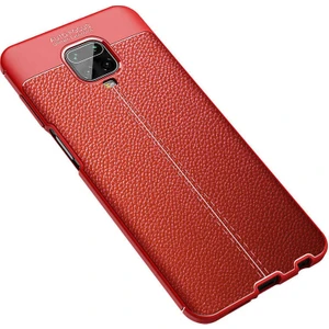 Kip GSM Xiaomi Redmi Note 9s Uyumlu Darbeye Dayanıklı Deri Dikişli Armor Serisi Kamera Korumalı Kılıf