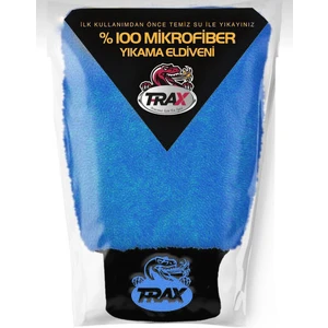 %100 Mikrofiber Oto Yıkama ve Pasta Eldiveni Mavi